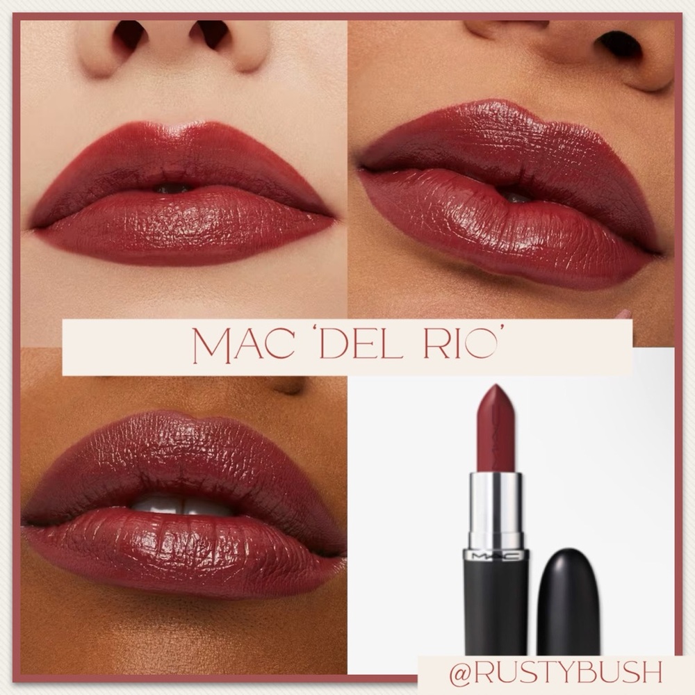 MAC ‘Del Rio’ M·A·Cximal Sleek Satin Lipstick